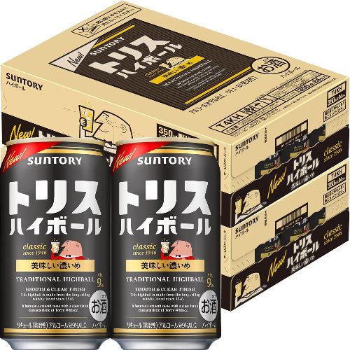 Suntory トリスハイボール 〈濃いめ〉 [ウイスキー 日本 350ml×48本]