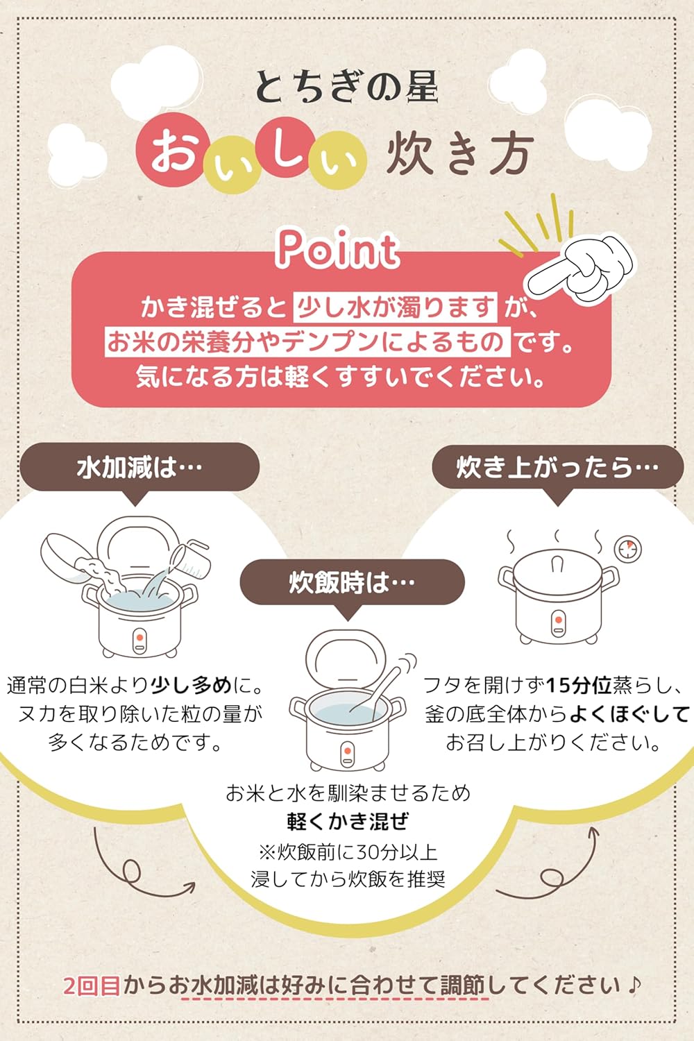 農業生産法人ワタナベ 令和7年産 無洗米 5kg お米 【 大粒 で冷めても美味しい 甘み旨み粒しっかり 】 栃木県 新ブランド とちぎの星 米 おこめ/ 5kg×1袋