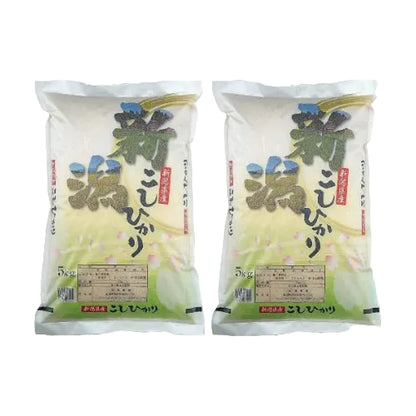 白米 10kg 新潟県産 コシヒカリ 令和7年産 お米マイスター厳選 自家精米 越後の米穀商高田屋（5kg×2))