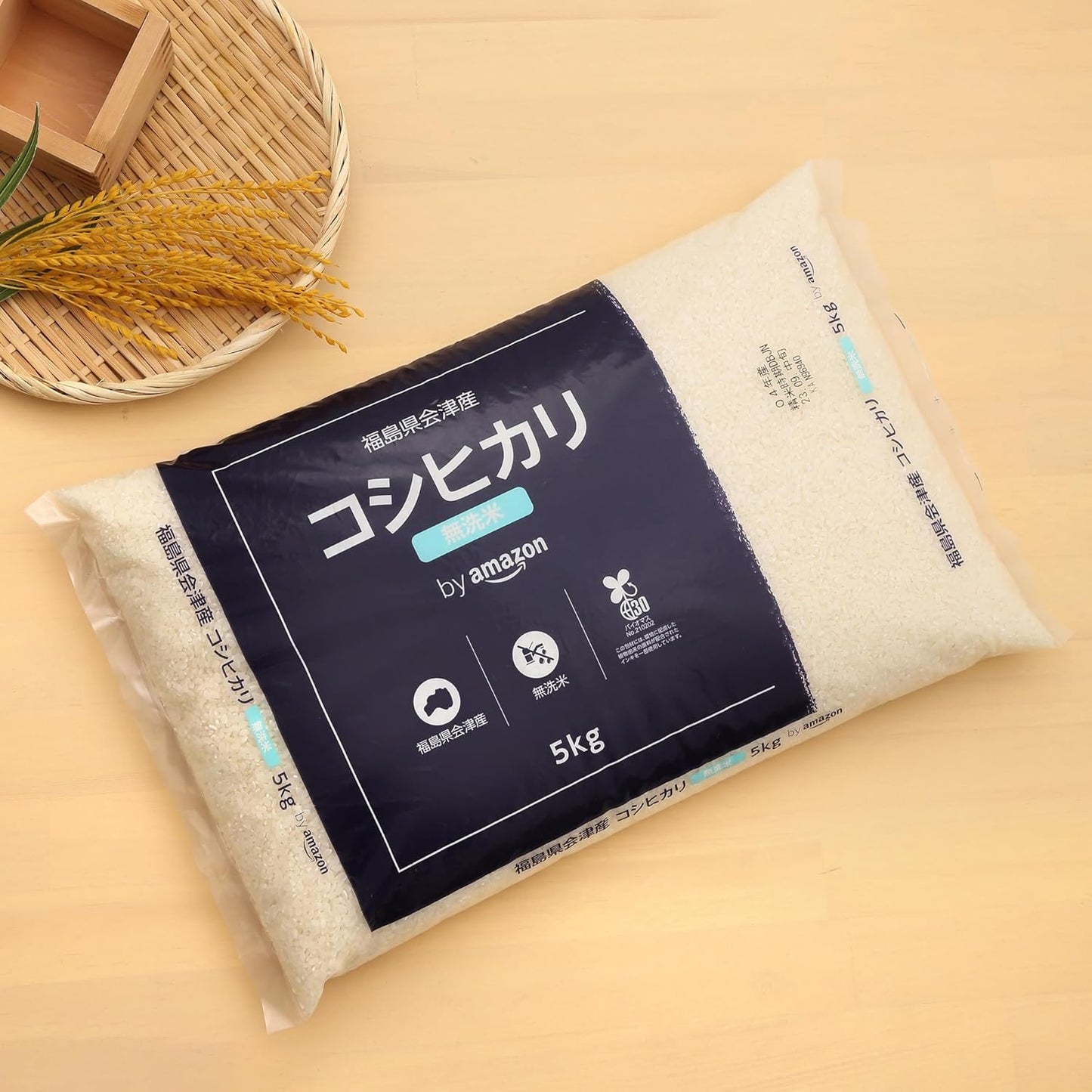 会津産 コシヒカリ 無洗米 5kg 令和7年産