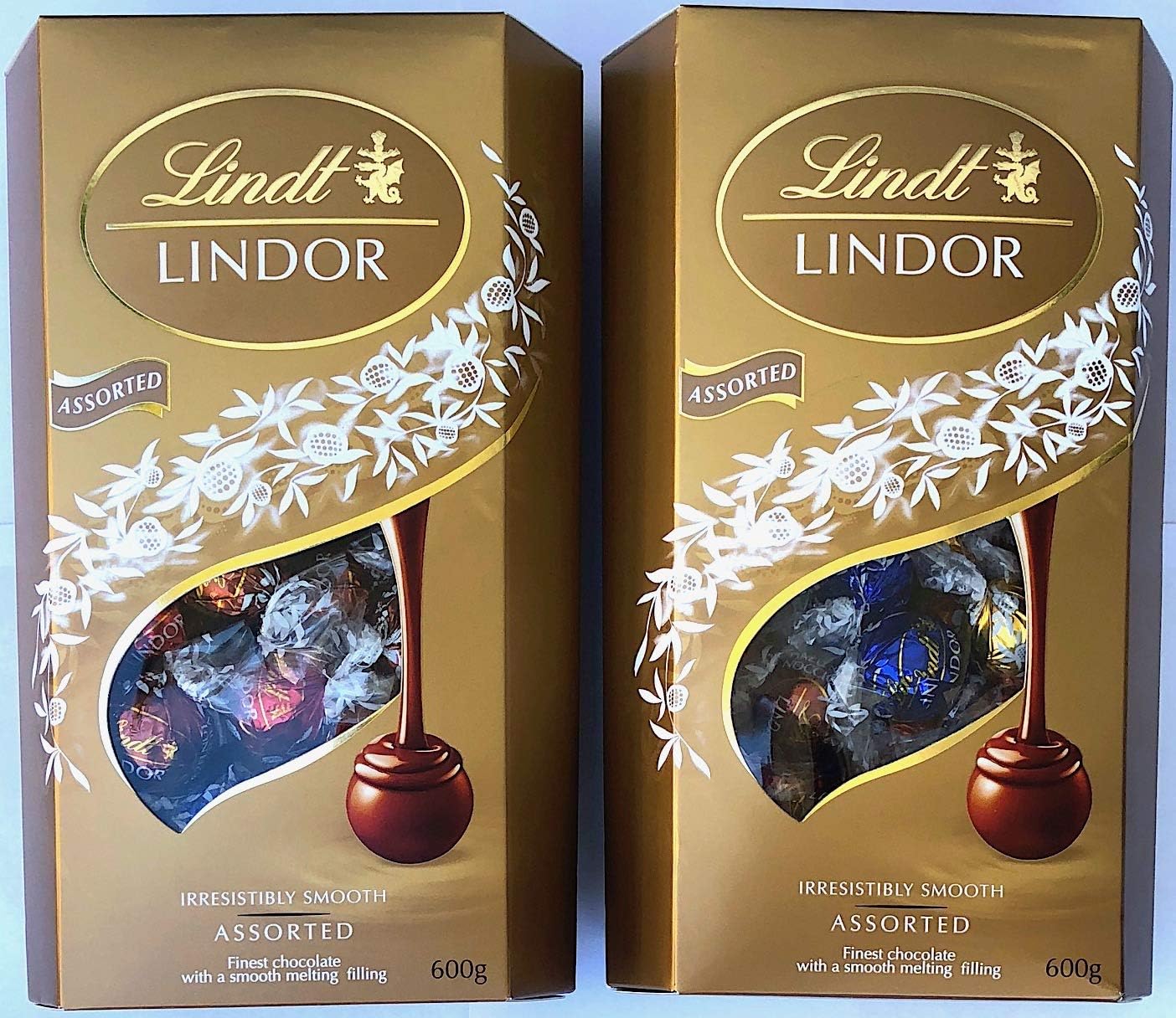リンツ LINDT リンドール LINDOR アソート ゴールド 4種 個包装