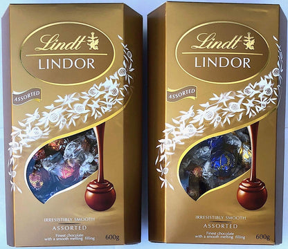 リンツ LINDT リンドール LINDOR アソート ゴールド 4種 個包装