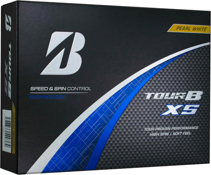 BRIDGESTONE(ブリヂストン)ゴルフボール TOUR B X/XS 2024年モデル 12球入