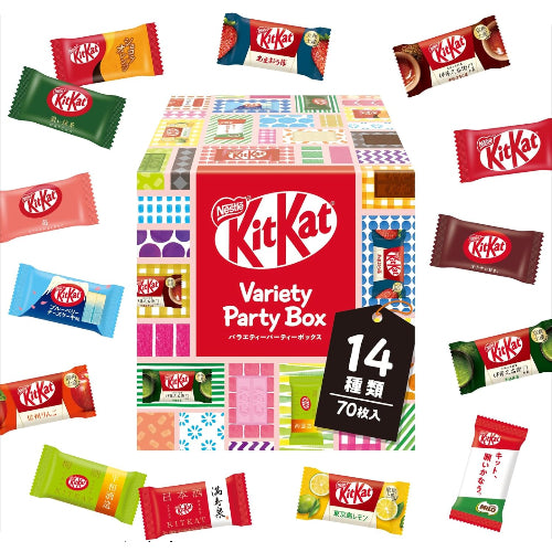 ネスレ キットカット ミニ バラエティパーティーボックス 70枚,チョコレート ※時期によりセット内容に変更あり