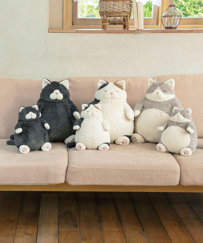 りぶはあと はちわれのかつお 抱き枕 ぬいぐるみ Mサイズ 全長約26cm