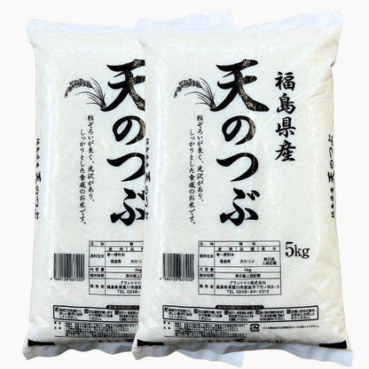 復活お試し価格 福島県産天のつぶ 白米 10kg(5kg×2袋) 令和7年産 送料無料 米 10kg お米 10kg